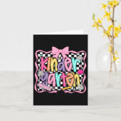 Eerste dag van de kleuterschool Bloemenbundel voor Kaart (Gele Bloem)