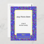 Eerste dag van de kleuterschool Foto Briefkaart (Voorkant / Achterkant)