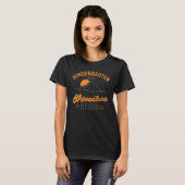 Eerste dag van de kleuterschool, het avontuur begi t-shirt (Voorkant volledig)