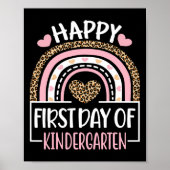 Eerste dag van de kleuterschool Leuk Terug naar sc Poster (Voorkant)