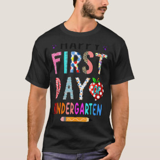 Eerste dag van de kleuterschool Terug naar school  T-shirt