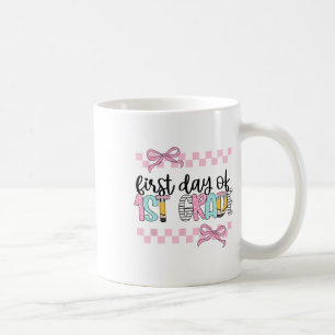 Eerste dag van de lerares van groep 3 meisje Coque Koffiemok