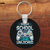 Eerste dag van de middelbare school Niveau ontgren Sleutelhanger (Voorkant)