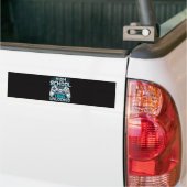 Eerste dag van de middelbare school ontgrendeld bumpersticker (Op Truck)