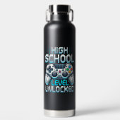 Eerste dag van de middelbare school ontgrendeld waterfles (Voorkant)