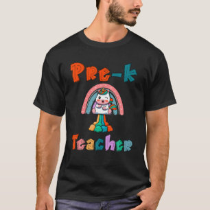 Eerste dag van de regenboogprek voor het eerst in t-shirt