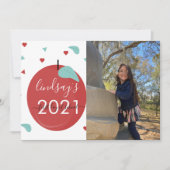 Eerste dag van de Rode-scholierenfotokaart Apple o Kaart (Voorkant)