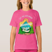 Eerste dag van de school 4e klas leraar waardering t-shirt (Voorkant)