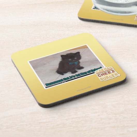 Eerste dag van de school bier onderzetter (Linkerzijde)