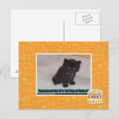 Eerste dag van de school briefkaart (Voorkant / Achterkant)