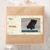 Eerste dag van de school etiket (Insitu)