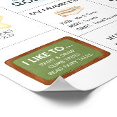 Eerste dag van de school Kindergarten Sign Poster (Hoek)