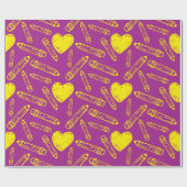 Eerste dag van de school Naadloos inpakpapier (Vlak)