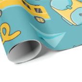 Eerste dag van de school Naadloos inpakpapier (Rol Hoek)