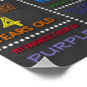 Eerste dag van de School / Terug naar het Poster v (Hoek)