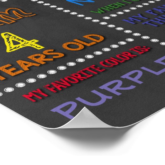 Eerste dag van de School / Terug naar het Poster v (Hoek)