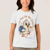 Eerste dag van de school Tri-Blend shirt (Voorkant)