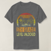 Eerste dag van de schoolvideo t-shirt (Design voorkant)