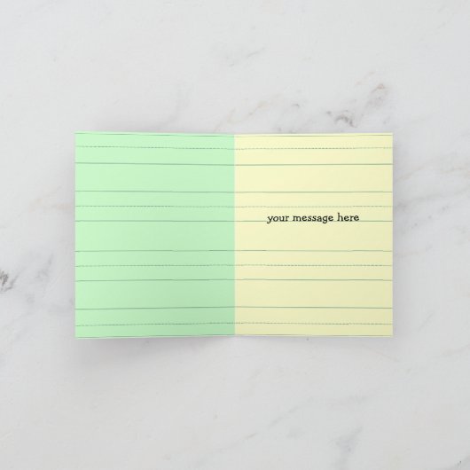 Eerste dag van de Sjabloon van de School voor Uw K (Binnen)