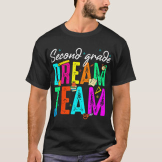 Eerste dag van de tweede klas droomteam gaat naar  t-shirt