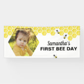 Eerste dag van de verjaardag van de Banner Honeyco (Horizontaal)