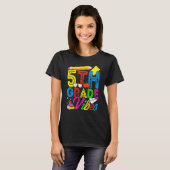 Eerste dag van de vibes van de vijfde klas naar sc t-shirt (Voorkant volledig)