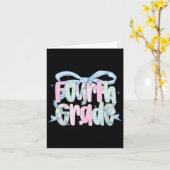 Eerste dag van de vierde klas bloemenbundel voor l kaart (Gele Bloem)