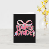 Eerste dag van de vierde klas bloemstuk voor leraa kaart (Gele Bloem)