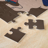 Eerste dag van de winter legpuzzel (Zijkant)