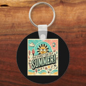 Eerste Dag Van De Zomer Sleutelhanger (Voorkant)