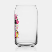 Eerste dag van derde kleine juf 3e klas blikvorm glas (Links)