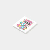 Eerste dag van derde kleine juf 3e klas post-it® notes (Schuin)