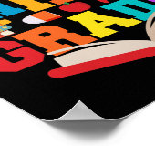 Eerste dag van Hallo derde klas leraar Poster (Hoek)