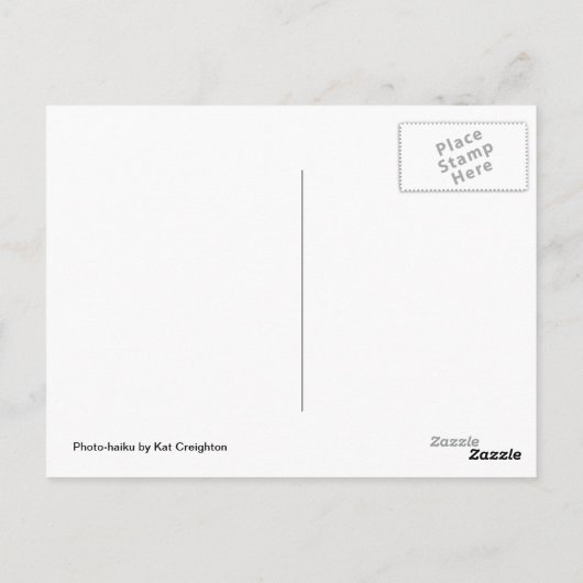 Eerste dag van het Briefkaart van de lente (Achterkant)