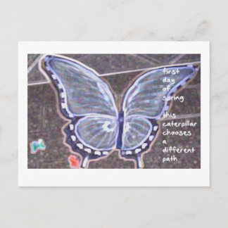 Eerste dag van het Briefkaart van de lente