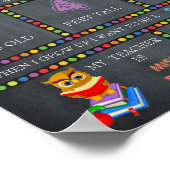 Eerste dag van het kinderbord, het bord poster (Hoek)