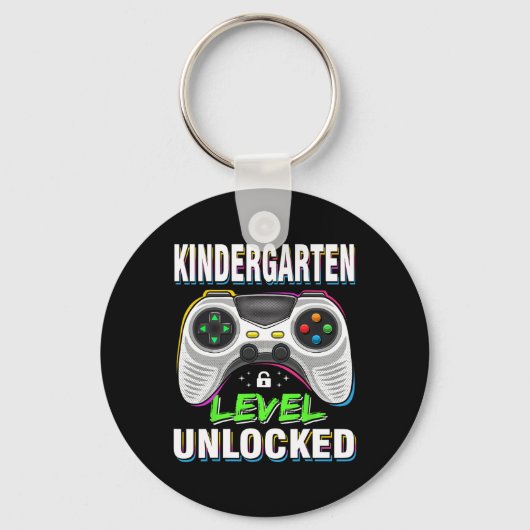 Eerste dag van het kinderjargon losgekoppeld van S Sleutelhanger (Voorkant)