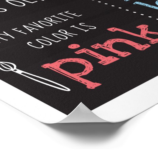 Eerste dag van het Poster van de School (Hoek)