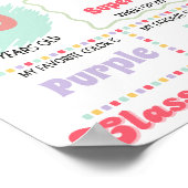 Eerste dag van het Poster van de School (Hoek)