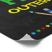 Eerste dag van het Poster van schoolkinderen Foto  (Hoek)