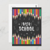 Eerste dag van het Shirt, welkom terug naar school Briefkaart (Voorkant / Achterkant)