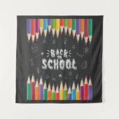 Eerste dag van het Shirt, welkom terug naar school Wandkleed (Voorkant)