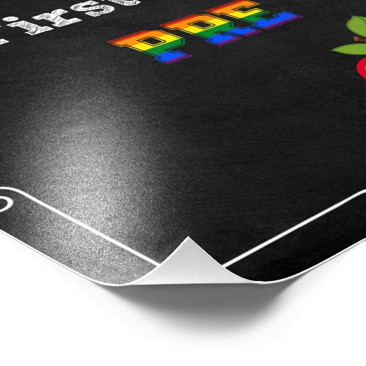 Eerste dag van het Uitdrukkelijke Teken pre-K Foto Afdruk (Hoek)