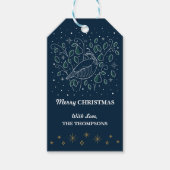 EERSTE DAG VAN KERSTMIS / Kerst cadeau Label Cadeaulabel (Voorkant)