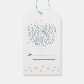 EERSTE DAG VAN KERSTMIS / Kerst cadeau Label Cadeaulabel (Achterkant)