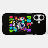 Eerste dag van Pre-K Ruimtevaarder Ruimte Terug na Case-Mate iPhone Case (Achterkant (horizontaal))