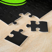 Eerste dag van Pre-K Ruimtevaarder Ruimte Terug na Legpuzzel (Zijkant)