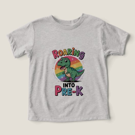 Eerste dag van Pre-K terug naar school (Design voorkant)