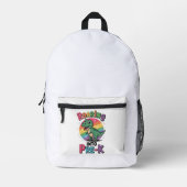 Eerste dag van Pre-K terug naar school Bedrukte Rugzak (Voorkant)