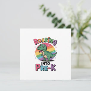 Eerste dag van Pre-K terug naar school  Kaart